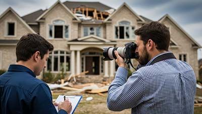 Property damage assessment in North West Arkansas, AR