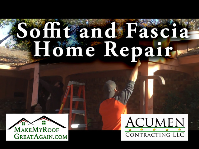 Soffit and Fascia Home Repair