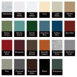 Metal Roof Colors